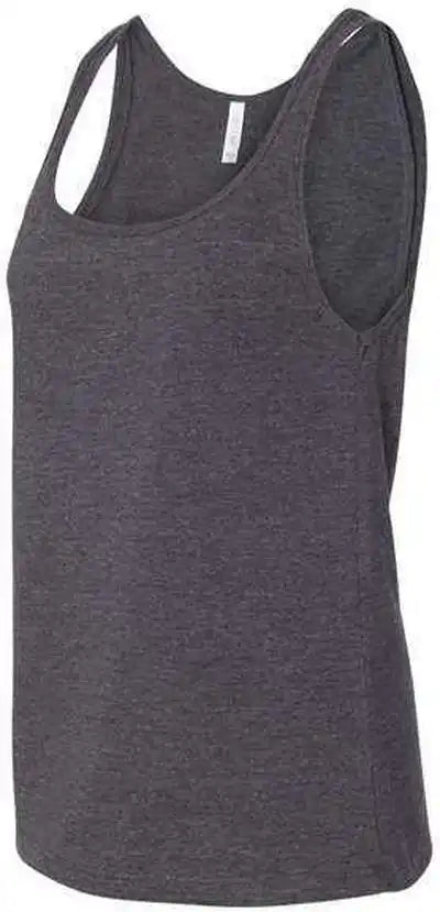Bella + Canvas 6488 Womens Relaxed Jersey Tank - Dark Grey Heather