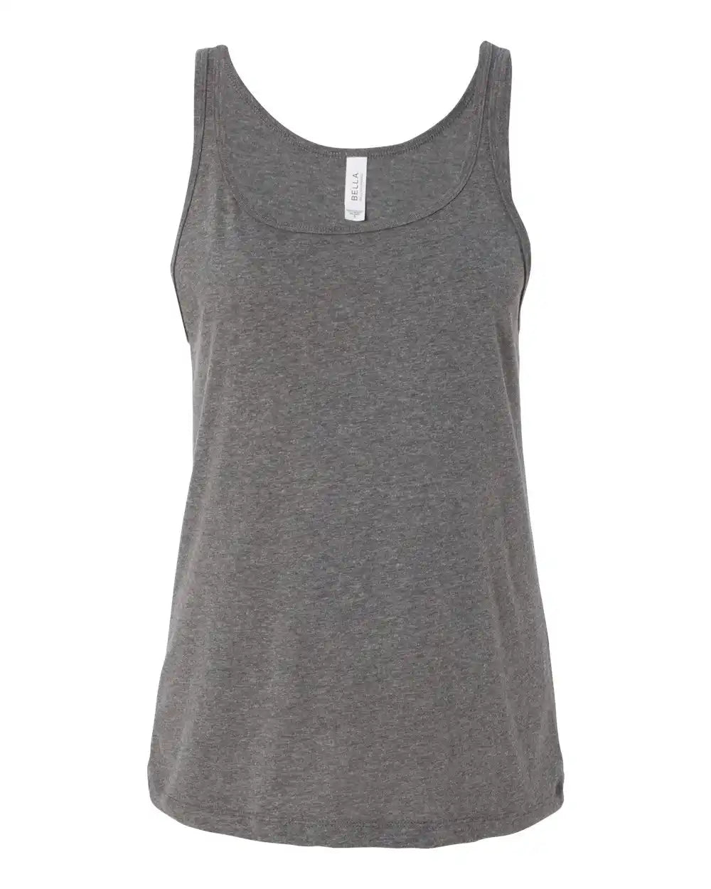 Bella + Canvas 6488 Women’s Relaxed Jersey Tank - Deep Heather - s