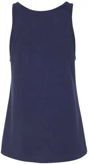 Bella + Canvas 6488 Womens Relaxed Jersey Tank - Navy