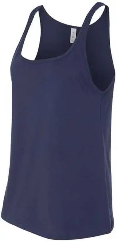 Bella + Canvas 6488 Womens Relaxed Jersey Tank - Navy
