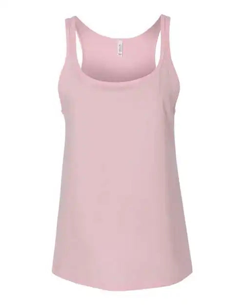 Bella + Canvas 6488 Womens Relaxed Jersey Tank - Pink