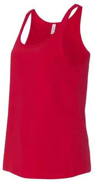 Bella + Canvas 6488 Womens Relaxed Jersey Tank - Red
