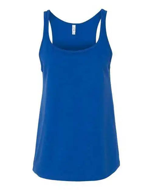 Bella + Canvas 6488 Womens Relaxed Jersey Tank - True Royal