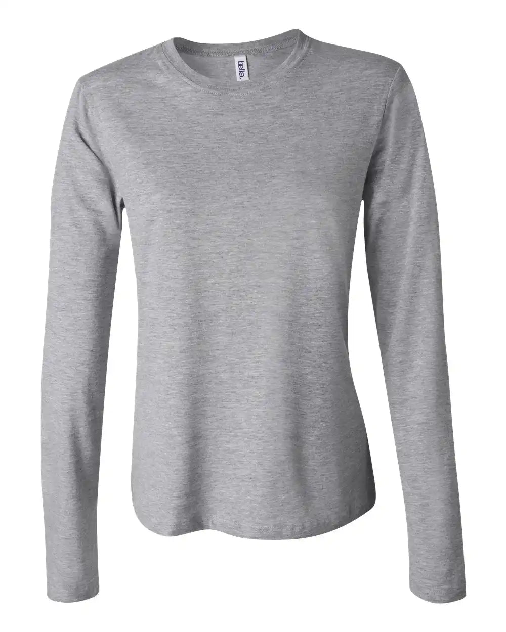 Bella + Canvas 6500 Women’s Jersey Long Sleeve Tee - Athletic Heather - s