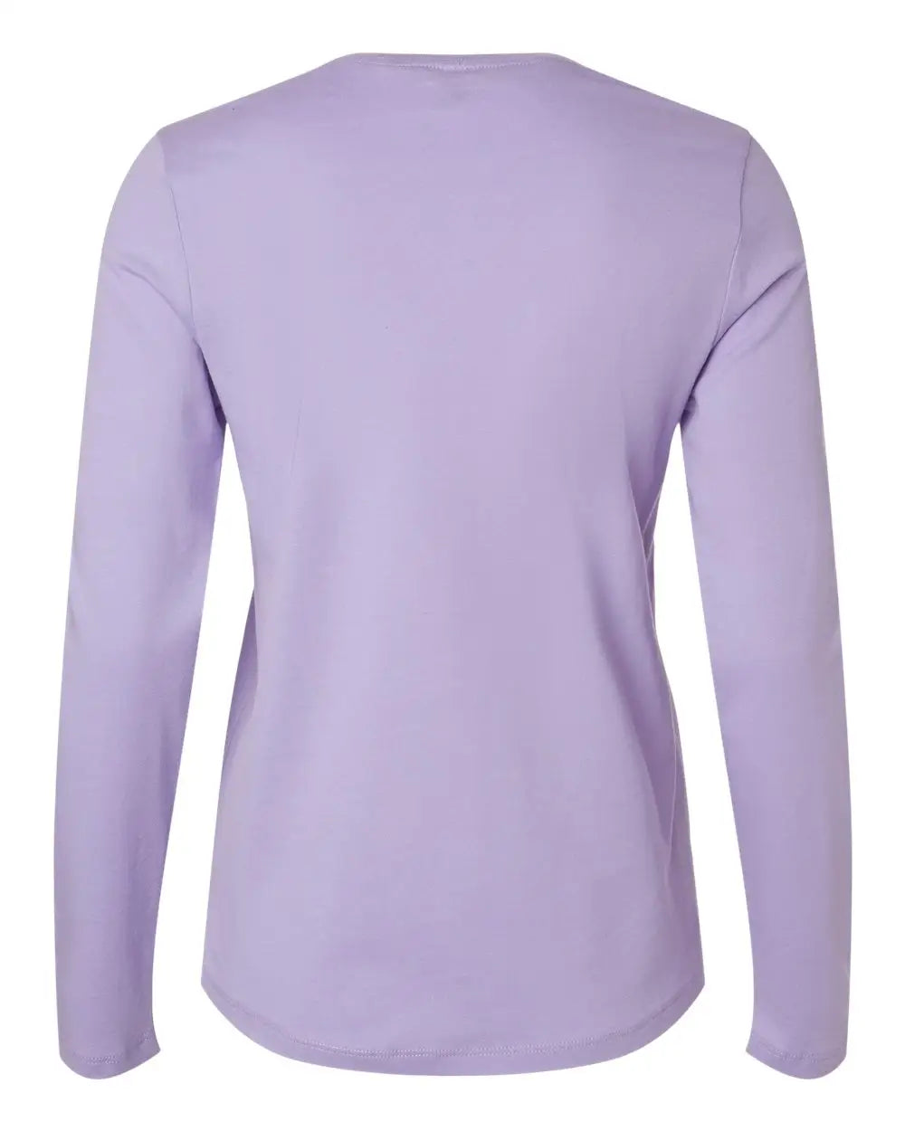 Bella + Canvas 6500 Women’s Jersey Long Sleeve Tee - Dark Lavender
