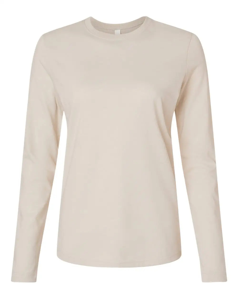 Bella + Canvas 6500 Women’s Jersey Long Sleeve Tee - Heather Dust