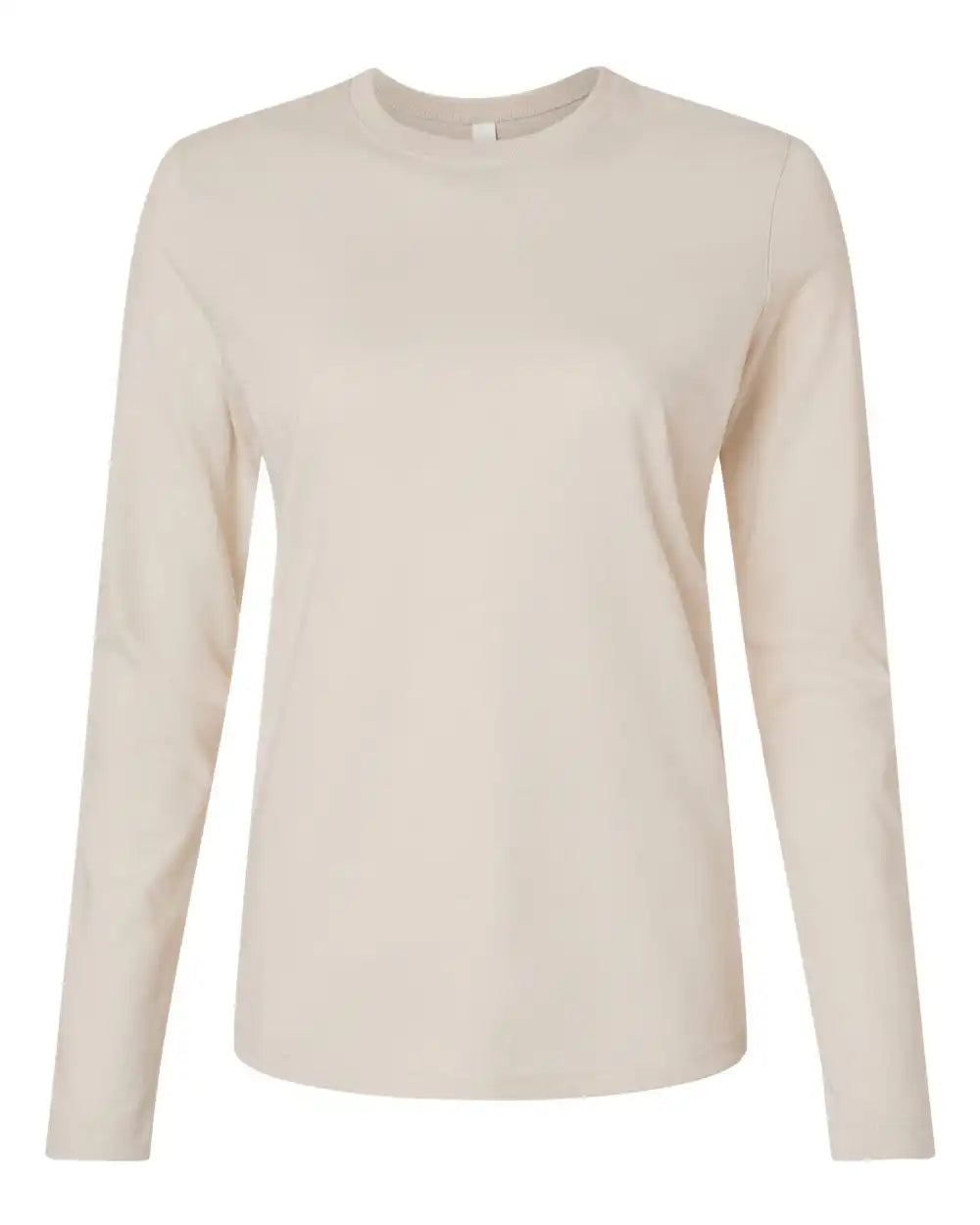 Bella + Canvas 6500 Women’s Jersey Long Sleeve Tee - Heather Dust - s