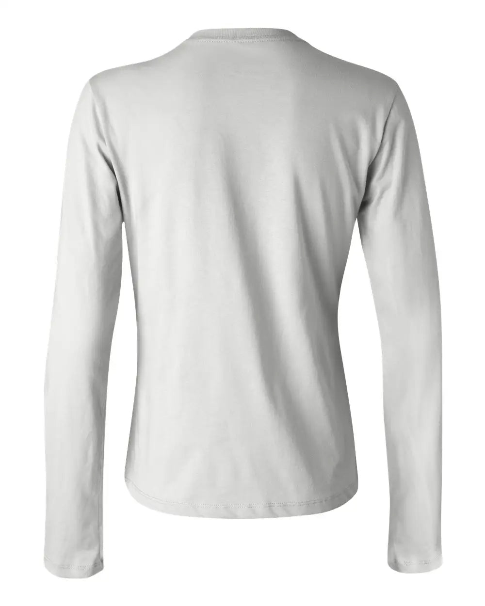 Bella + Canvas 6500 Women’s Jersey Long Sleeve Tee - White
