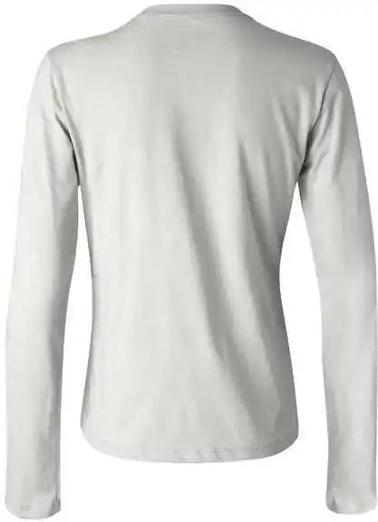 Bella + Canvas 6500 Womens Jersey Long Sleeve Tee White