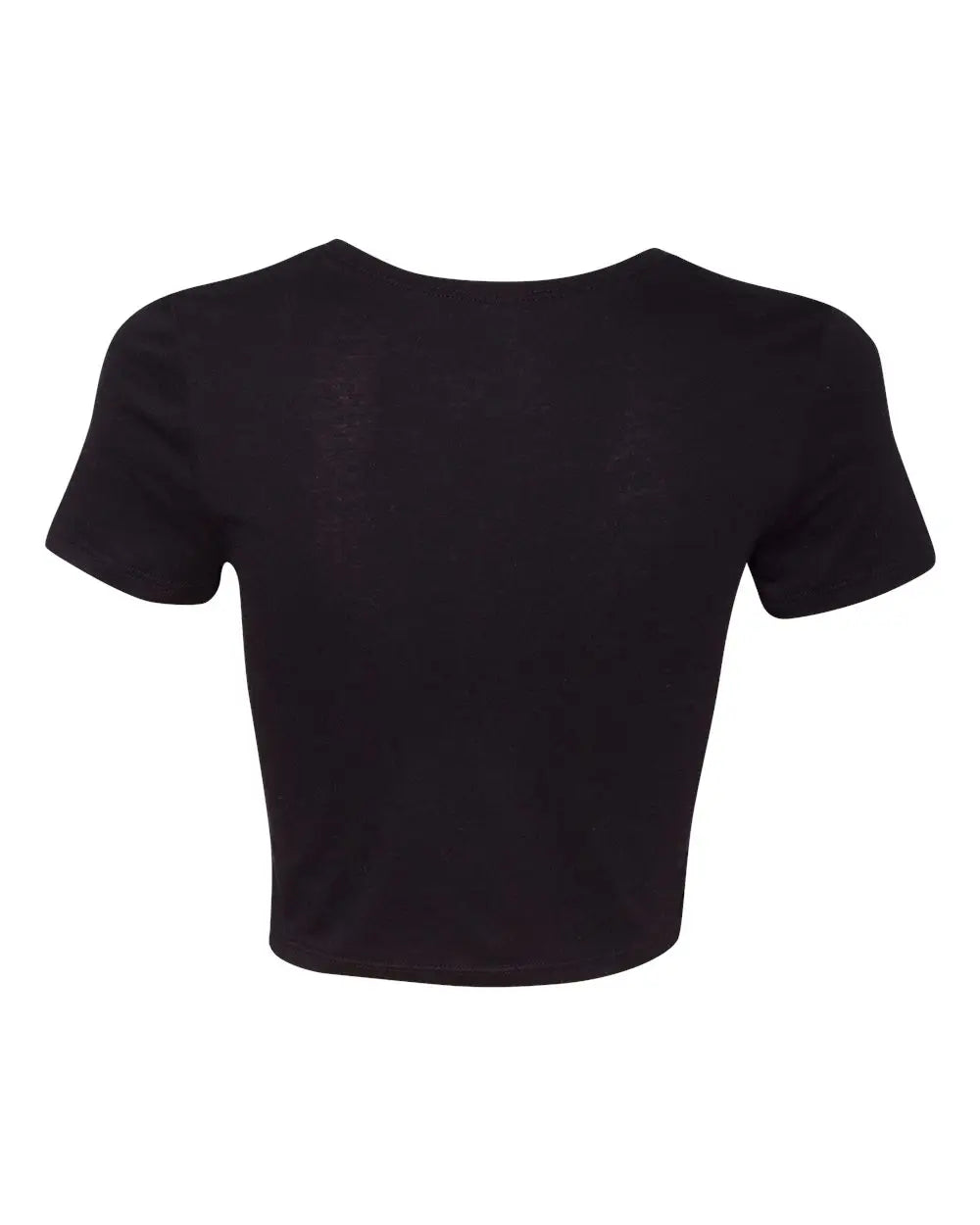 Bella + Canvas 6681 Women’s Crop Tee - Black