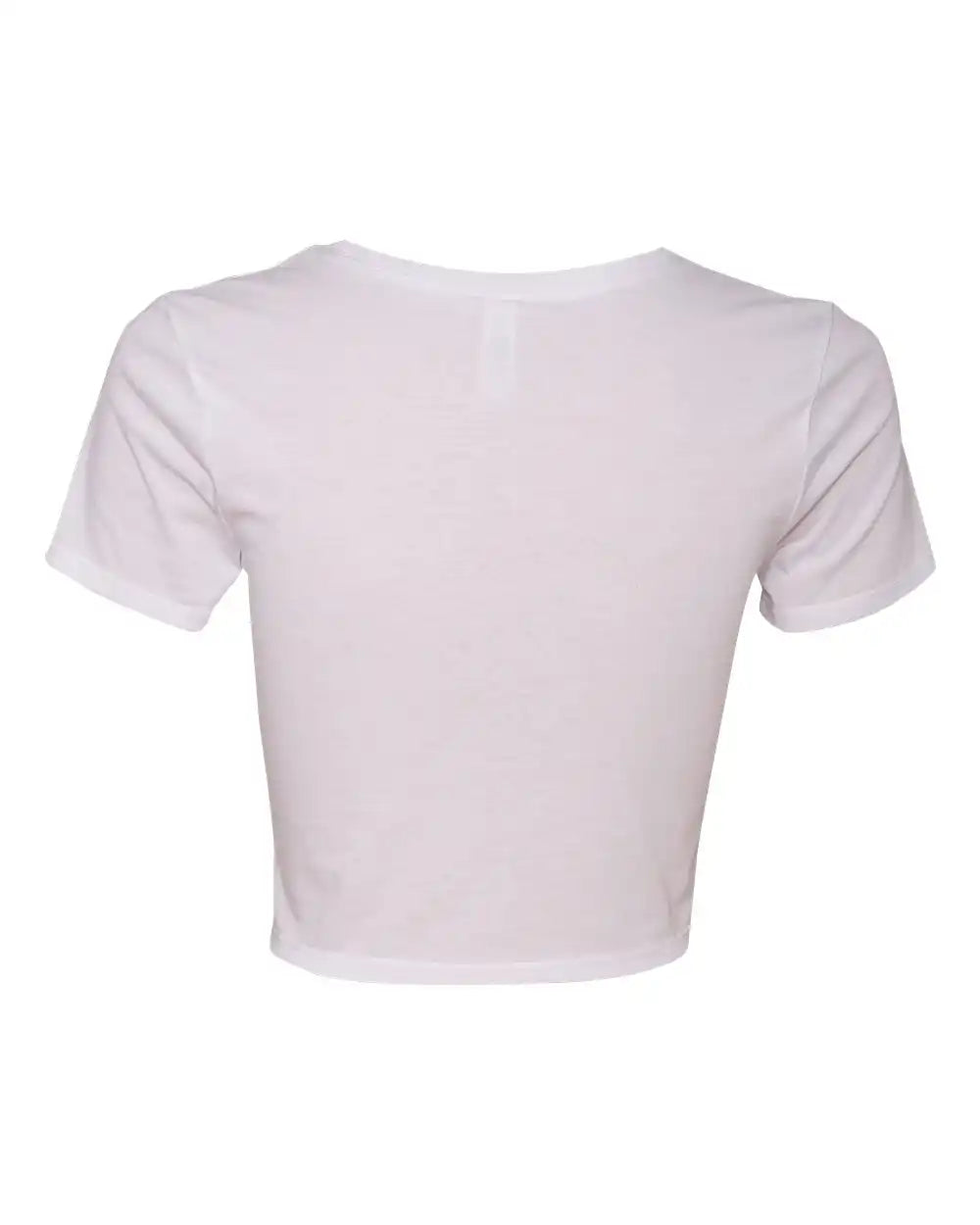 Bella + Canvas 6681 Women’s Crop Tee - White