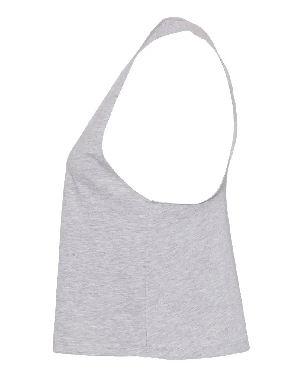 Bella + Canvas 6682 Women’s Racerback Crop Tank - Athletic Heather