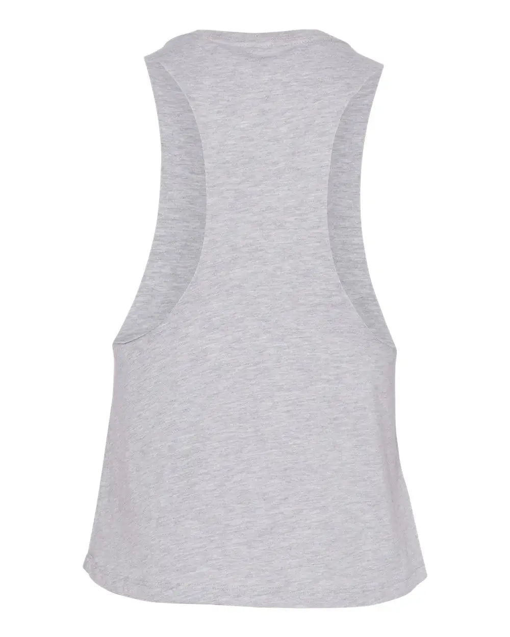 Bella + Canvas 6682 Women’s Racerback Crop Tank - Athletic Heather