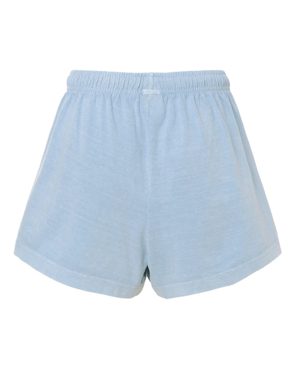 Bella + Canvas 6824gd Women’s Garment-dyed Shorts - Light Washed Denim