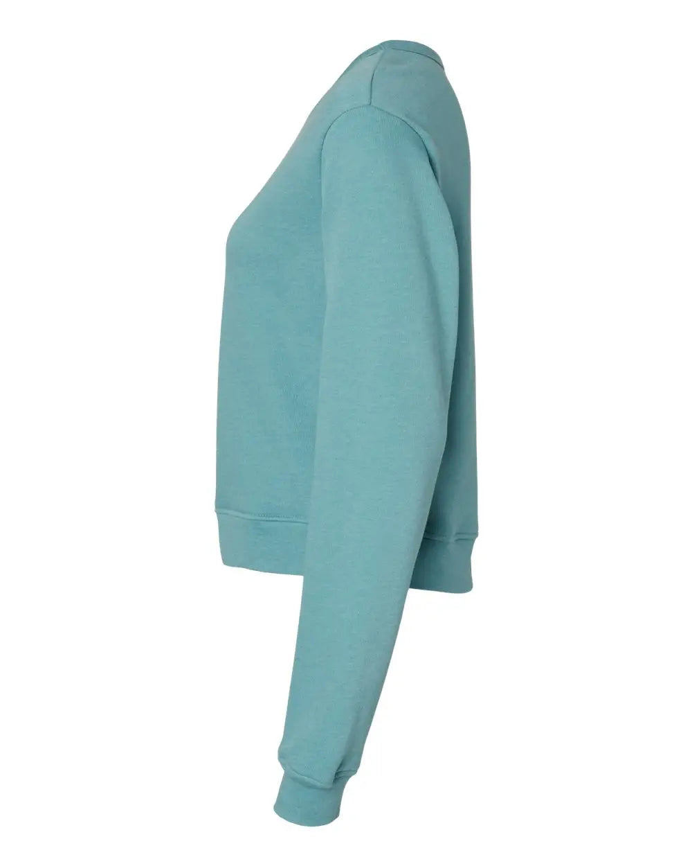 Bella + Canvas 7511 Women’s Sponge Fleece Classic Crewneck Sweatshirt - Heather Blue Lagoon