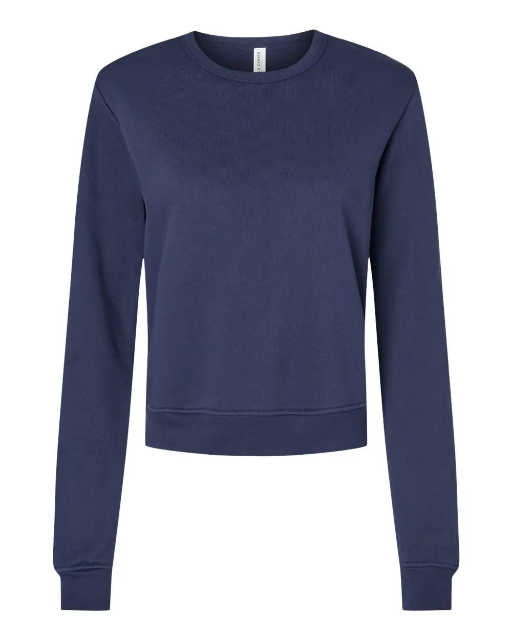 Bella + Canvas 7511 Women’s Sponge Fleece Classic Crewneck Sweatshirt - Navy - s