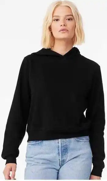 Bella + Canvas 7519 Women’s Classic Hoodie - Black