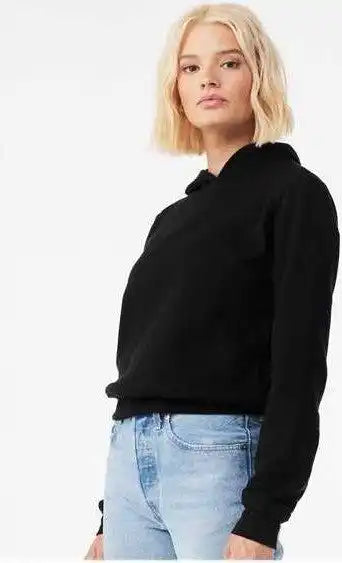 Bella + Canvas 7519 Women’s Classic Hoodie - Black
