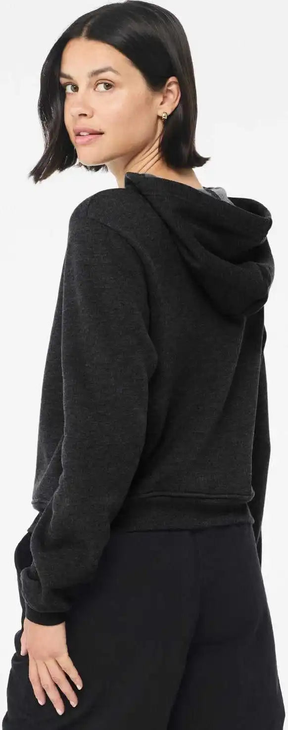 Bella + Canvas 7519 Women’s Classic Hoodie - Dark Gray Heather
