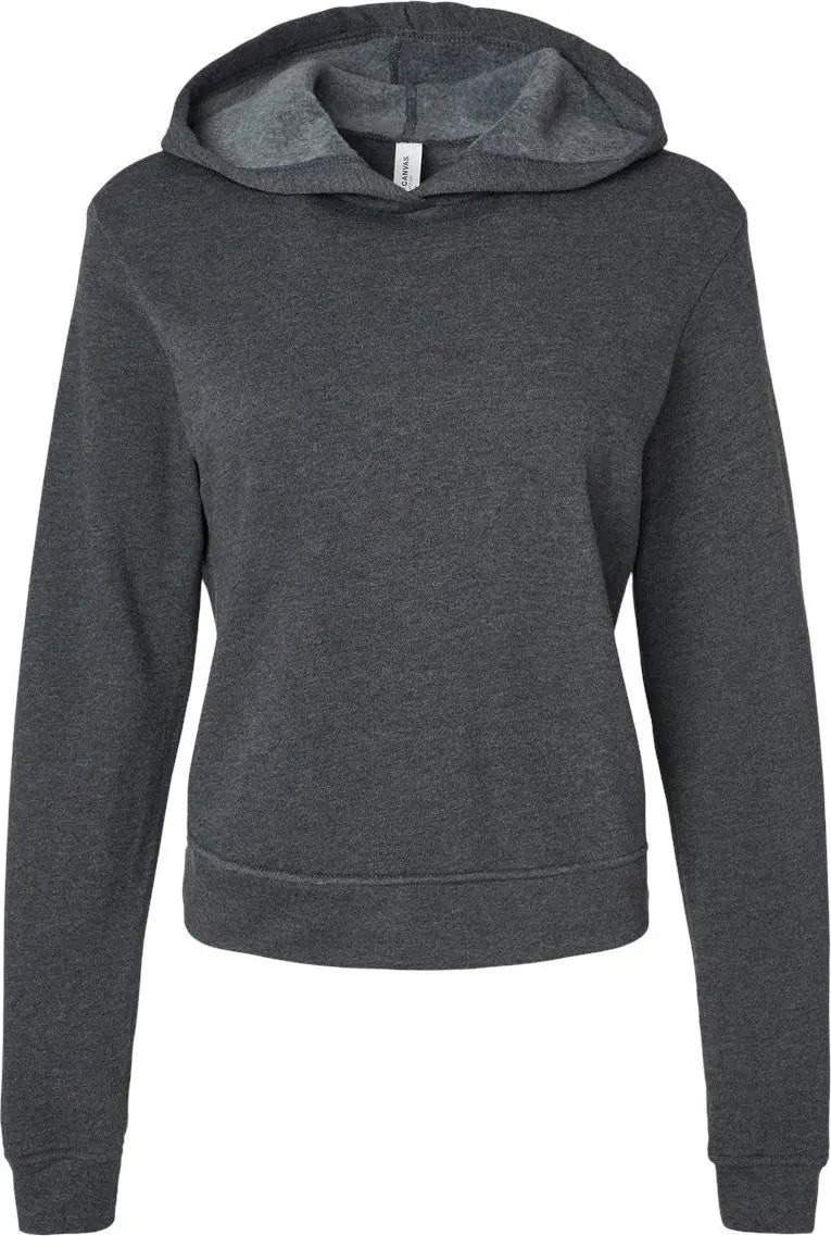 Bella + Canvas 7519 Women’s Classic Hoodie - Dark Grey Heather - Gray / s