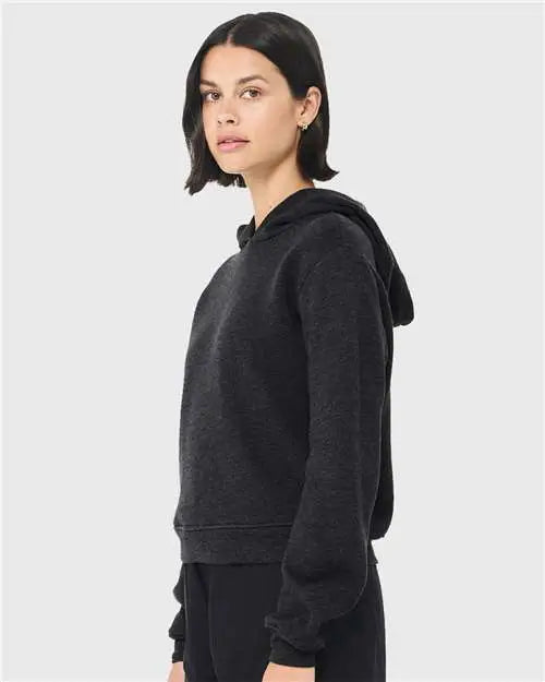 Bella + Canvas 7519 Women’s Classic Hoodie - Dark Grey Heather