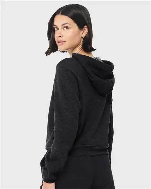 Bella + Canvas 7519 Women’s Classic Hoodie - Dark Grey Heather