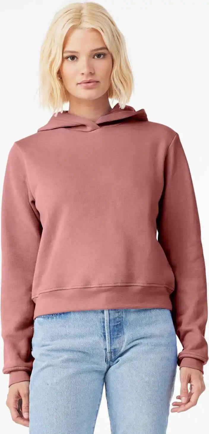 Bella + Canvas 7519 Women’s Classic Hoodie - Mauve