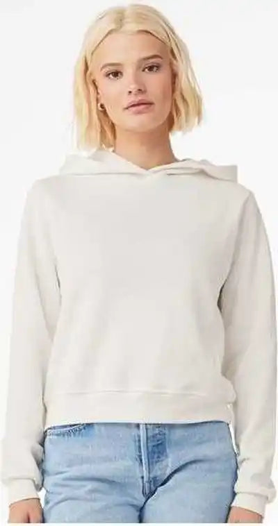 Bella + Canvas 7519 Women’s Classic Hoodie Vintage White