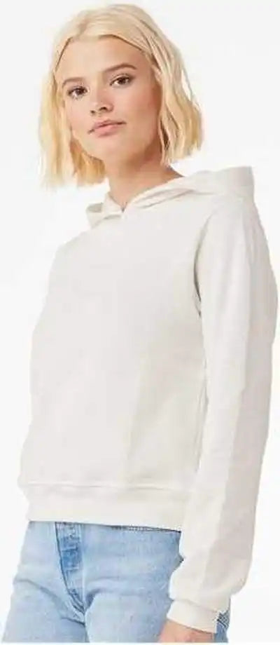Bella + Canvas 7519 Women’s Classic Hoodie Vintage White