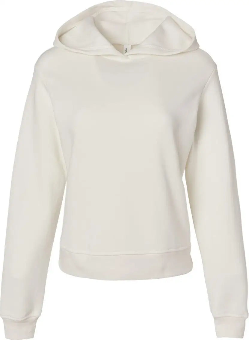 Bella + Canvas 7519 Women’s Classic Hoodie - Vintage White - Ivory / s