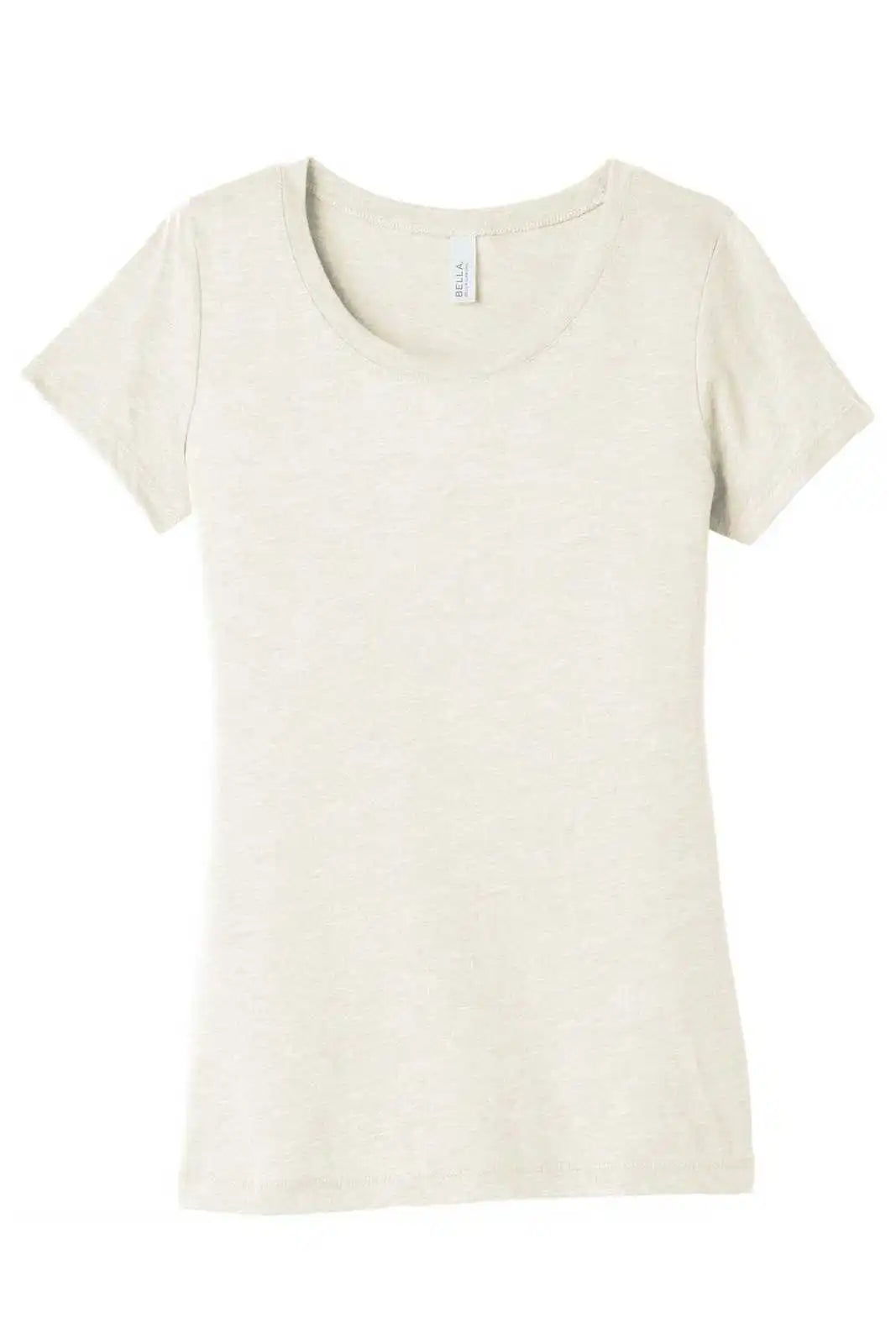 Bella + Canvas 8413 Women’s Triblend Short Sleeve Tee - Oatmeal