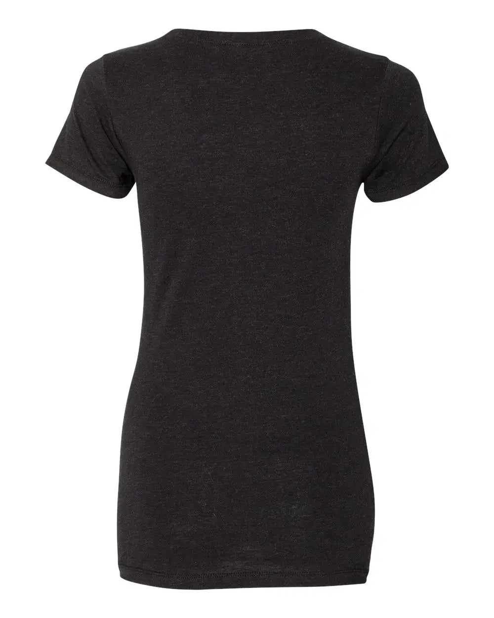 Bella + Canvas 8413 Women’s Triblend Tee - Black Heather - Xl