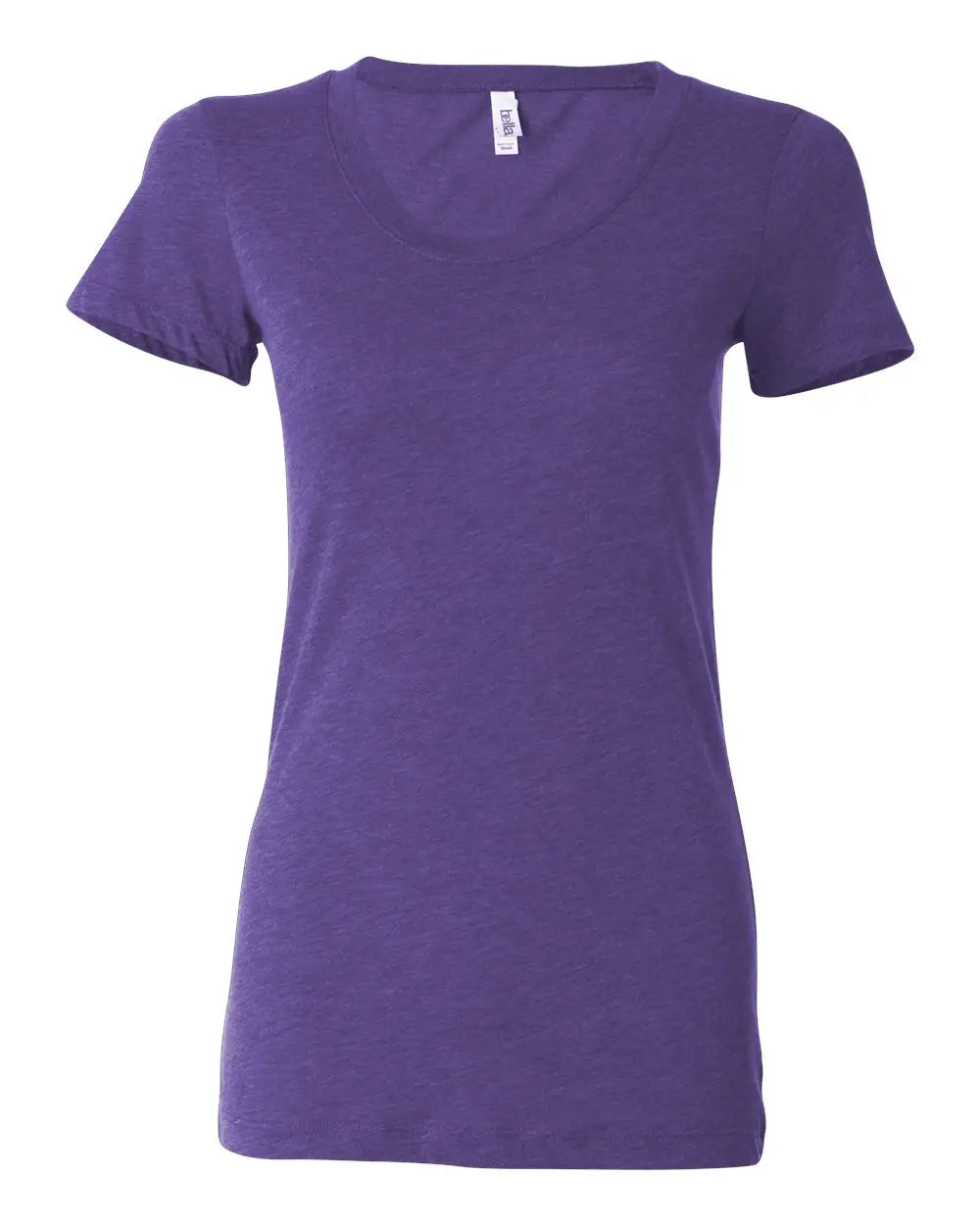 Bella + Canvas 8413 Women’s Triblend Tee - Purple - m