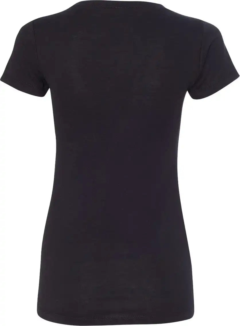 Bella + Canvas 8413 Women’s Triblend Tee - Solid Black