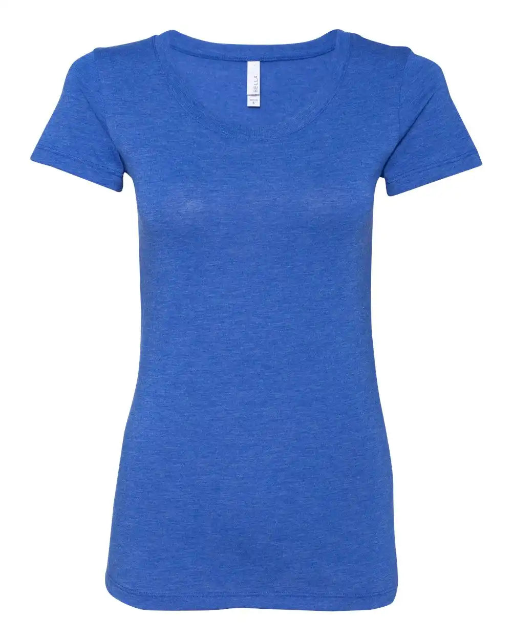 Bella + Canvas 8413 Women’s Triblend Tee - True Royal - s