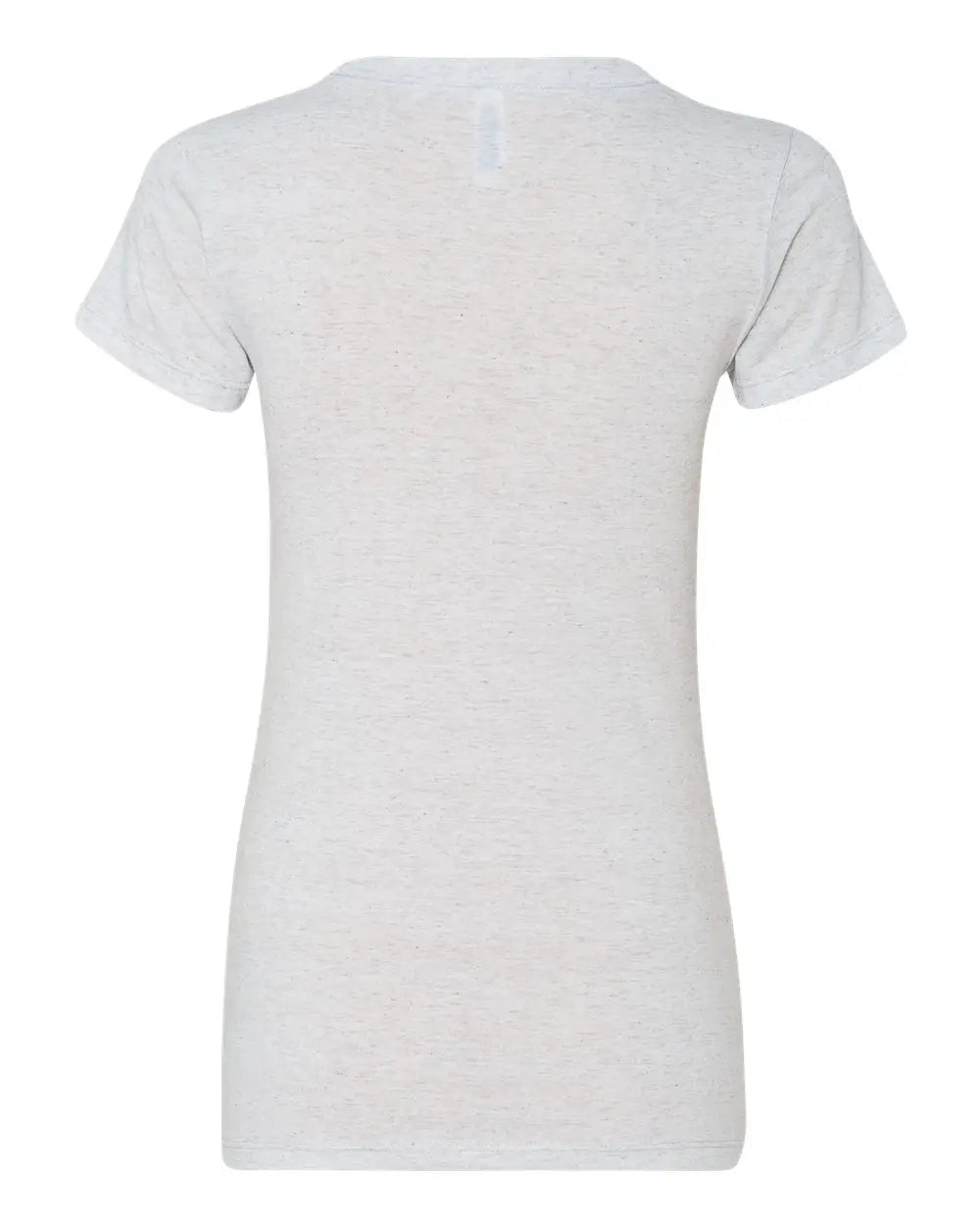 Bella + Canvas 8413 Women’s Triblend Tee - White Fleck