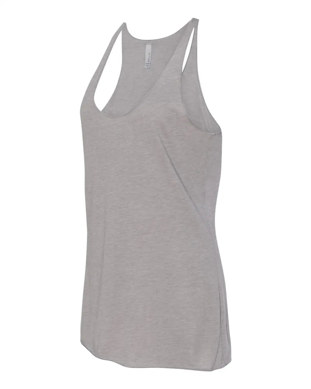 Bella + Canvas 8430 Women’s Triblend Racerback Tank - Athletic Grey - Gray / Xs