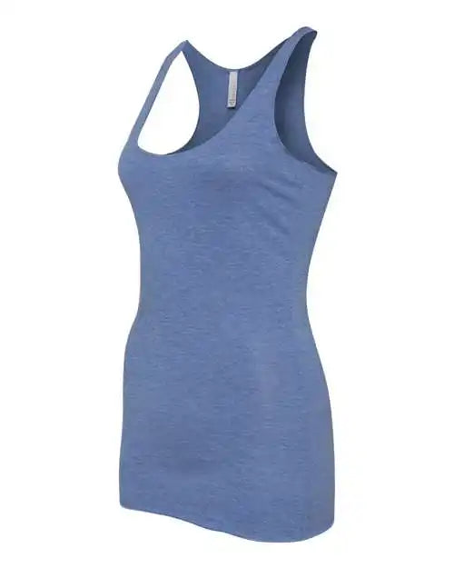 Bella + Canvas 8430 Women’s Triblend Racerback Tank - Blue