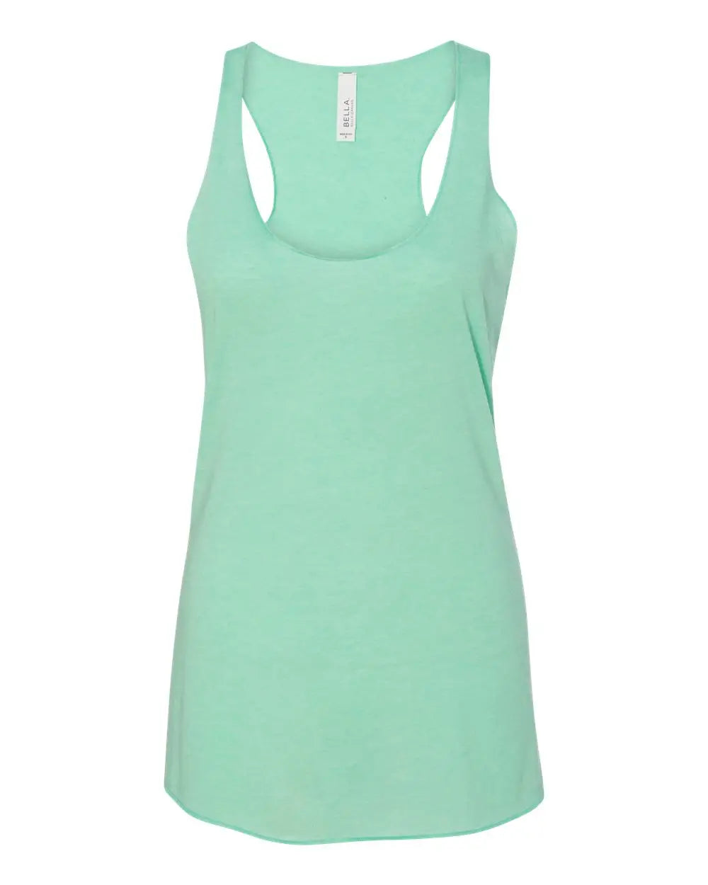 Bella + Canvas 8430 Women’s Triblend Racerback Tank - Mint