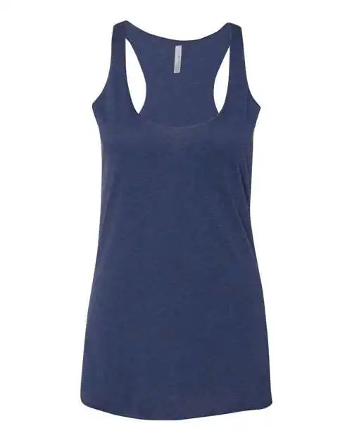 Bella + Canvas 8430 Women’s Triblend Racerback Tank Navy