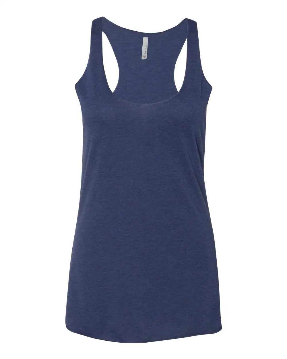 Bella + Canvas 8430 Women’s Triblend Racerback Tank - Navy - Xs