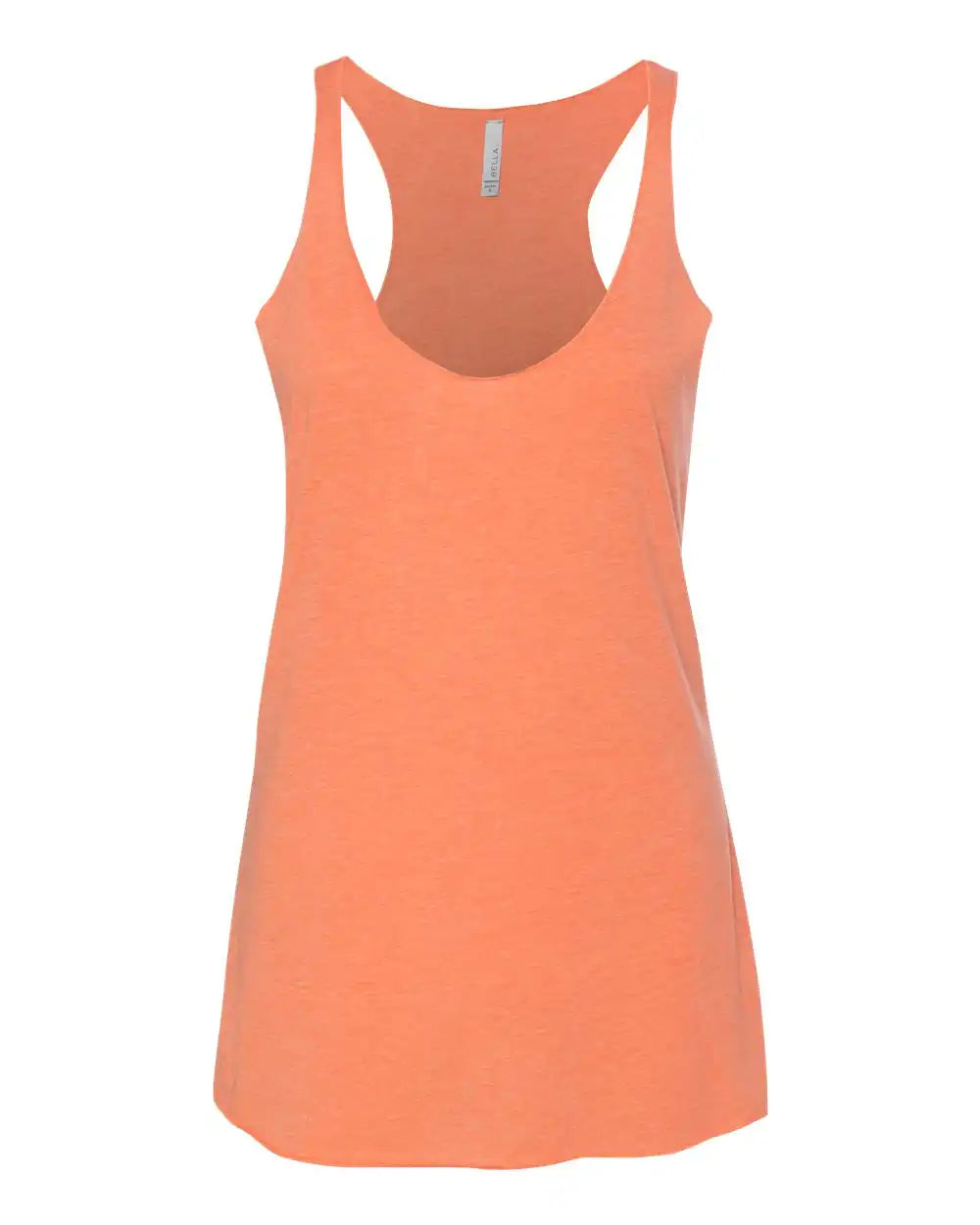 Bella + Canvas 8430 Women’s Triblend Racerback Tank - Orange - Xs