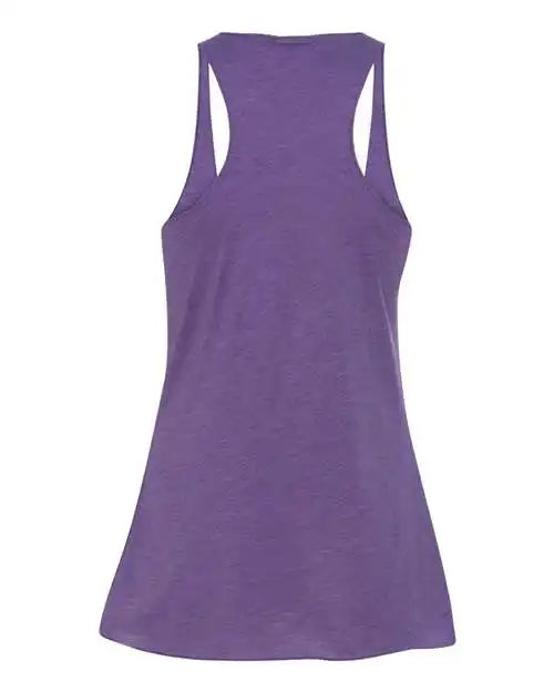 Bella + Canvas 8430 Women’s Triblend Racerback Tank - Purple