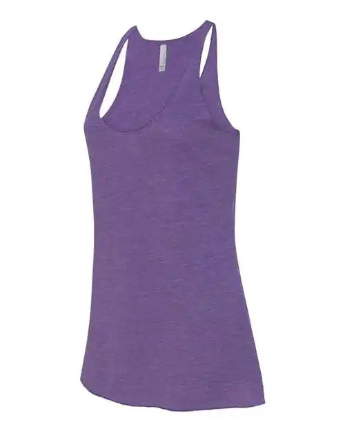 Bella + Canvas 8430 Women’s Triblend Racerback Tank - Purple