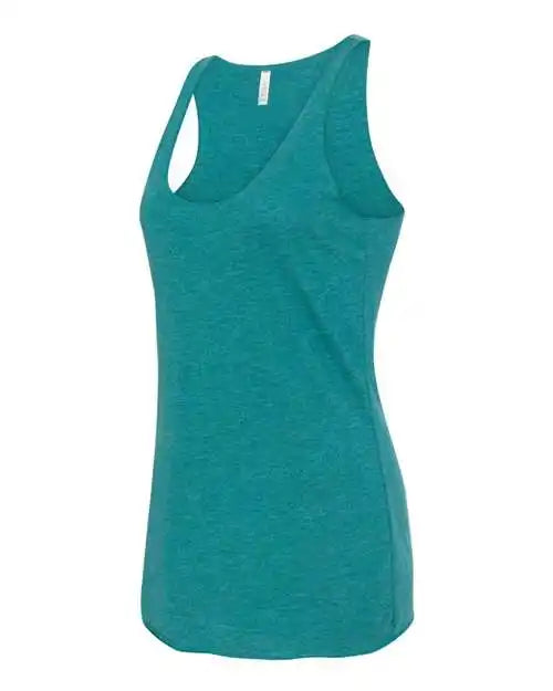 Bella + Canvas 8430 Women’s Triblend Racerback Tank - Teal