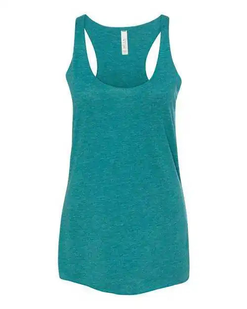 Bella + Canvas 8430 Women’s Triblend Racerback Tank - Teal