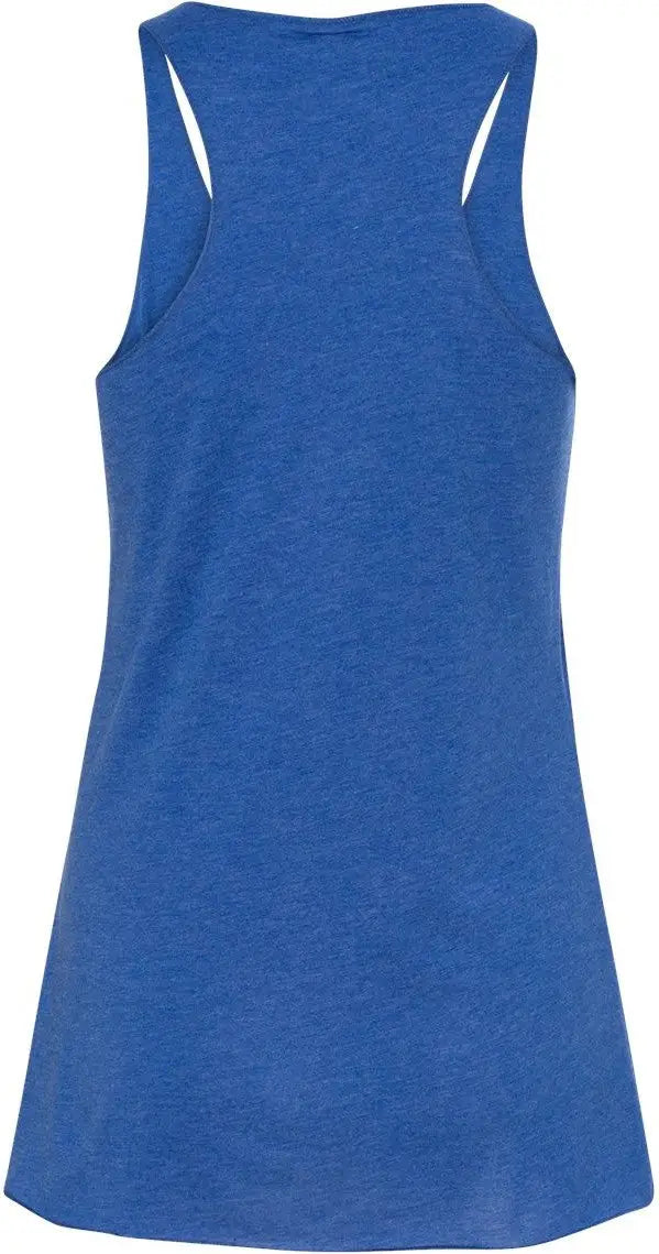 Bella + Canvas 8430 Women’s Triblend Racerback Tank - True Royal