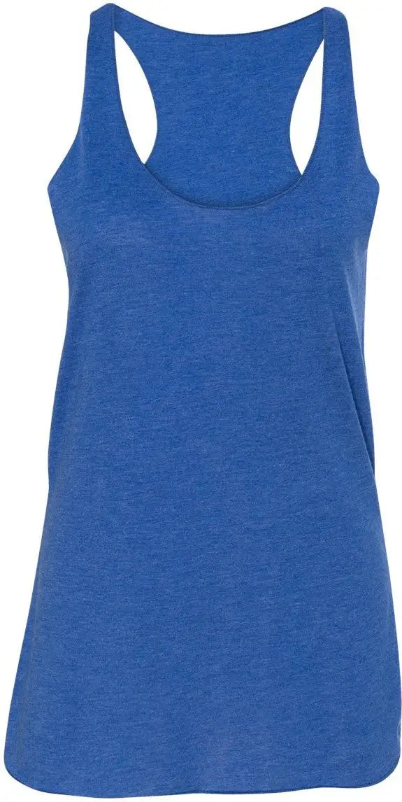Bella + Canvas 8430 Women’s Triblend Racerback Tank - True Royal - Xs