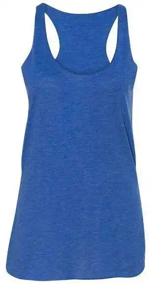 Bella + Canvas 8430 Women’s Triblend Racerback Tank - True Royal
