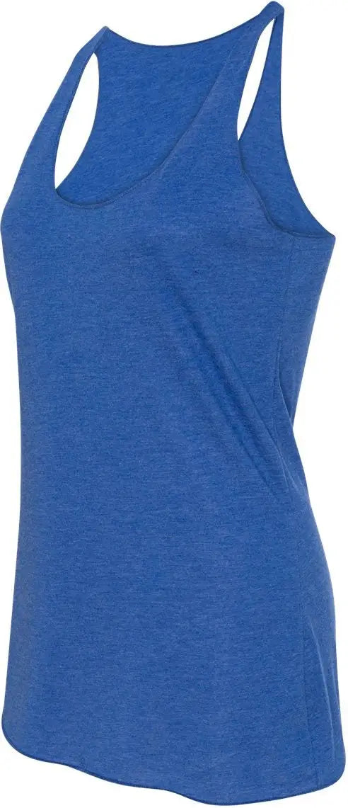 Bella + Canvas 8430 Women’s Triblend Racerback Tank - True Royal - Xs